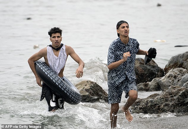 Ministers urged to act to prevent Ceuta migrants reaching the UK – as Priti Patel warns of ‘inevitable’ influx at the Channel and Gibraltar