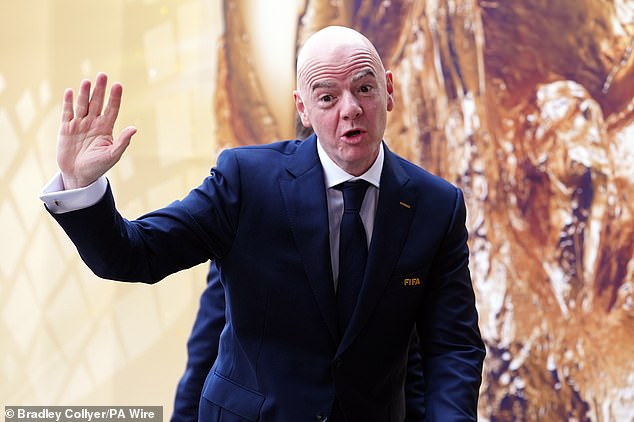 FIFA president Gianni Infantino makes embarrassing U-turn over plans to sell the World Cup as under-fire chief admits it ‘created divisions’ and now hopes to unite football again