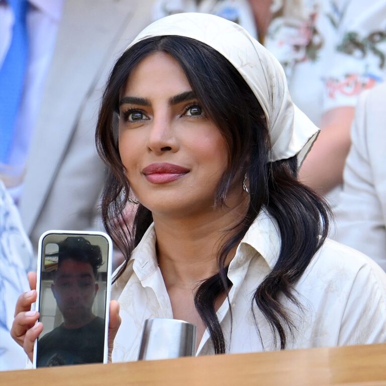 Priyanka Chopra FaceTimes Nick Jonas at Wimbledon: Photos