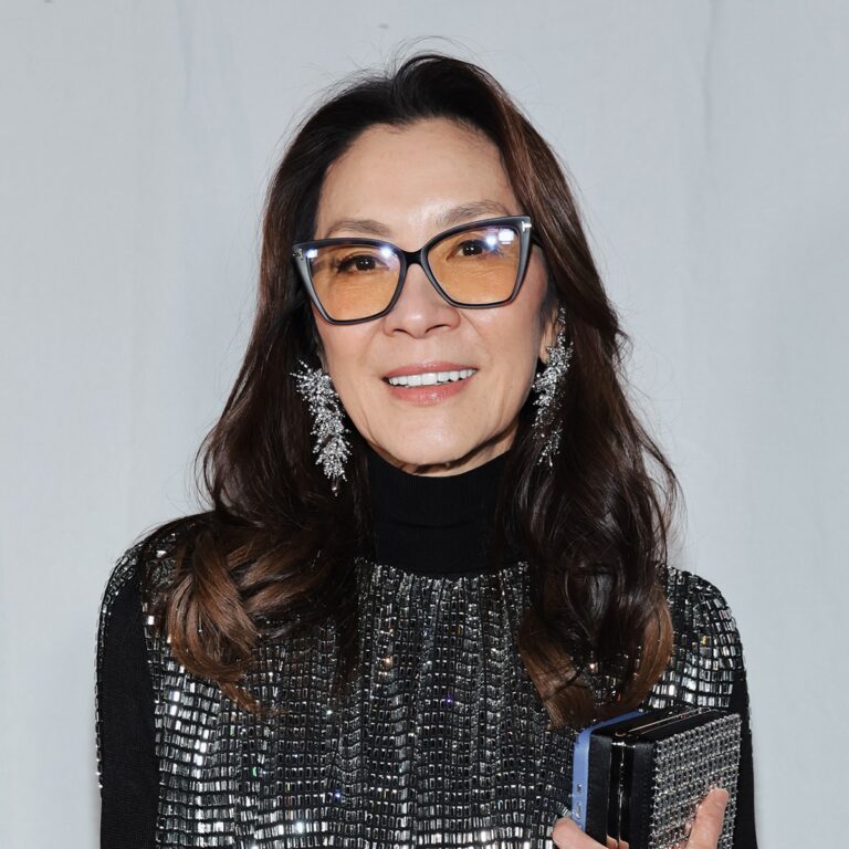 Michelle Yeoh Shows Platinum Blonde Bob Hair at 2026 Chanel Show