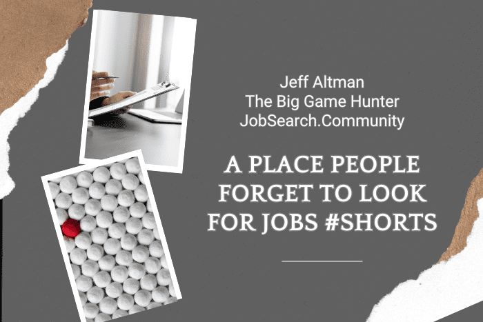 A Place People Forget to Look for Jobs #shorts