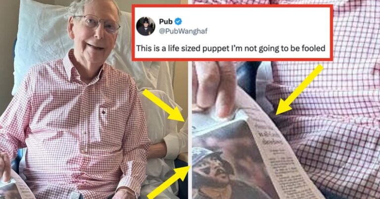 26 Hilarious And Painfully Accurate Reactions To Mitch McConnell's Bizarre "Proof Of Life" Photo