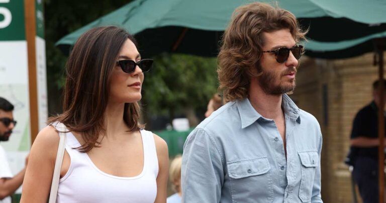 Andrew Garfield, Monica Barbaro Make Rare Public Appearance