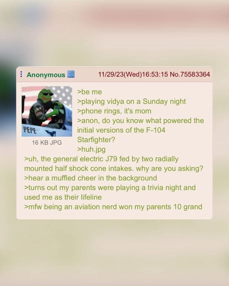 Anon is a Nerd