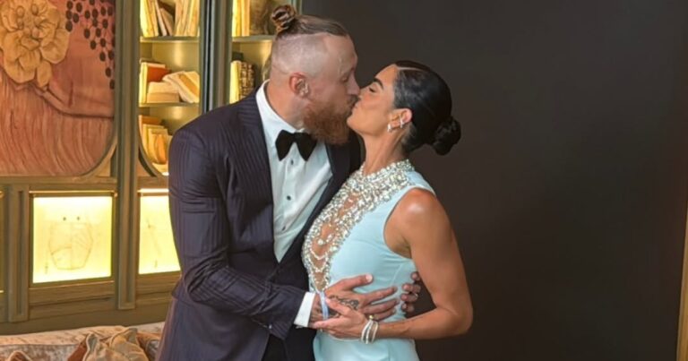 Claire Kittle Has Wardrobe Mishap Before Taylor Swift Wedding