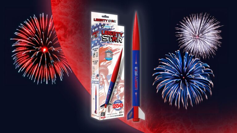 Celebrate America 250 with the Estes Liberty Star model rocket