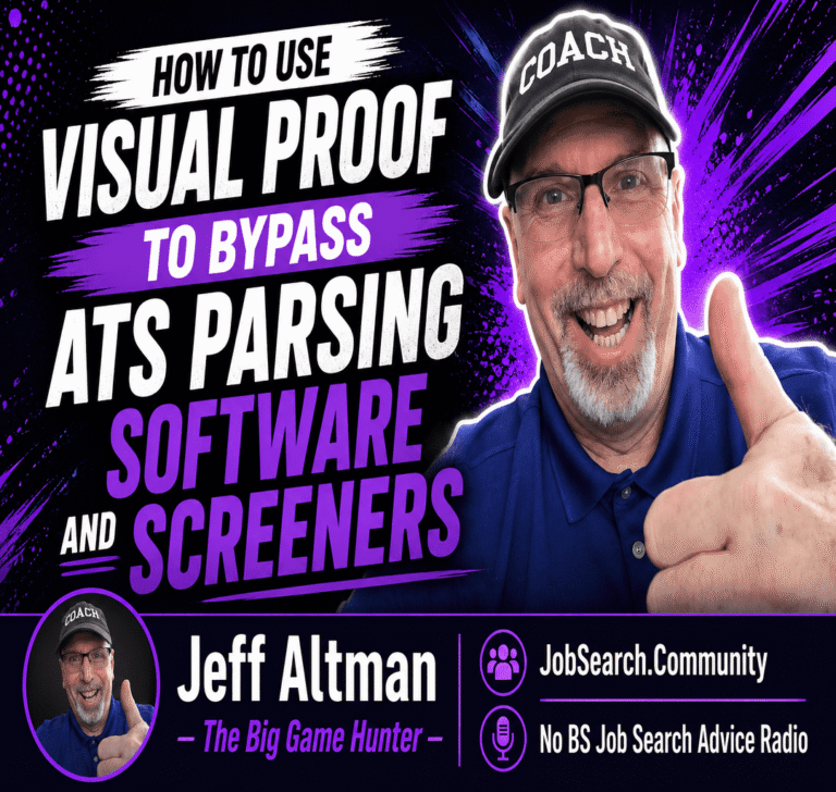Use Visual Proof to Bypass ATS Parsing Software and Screeners