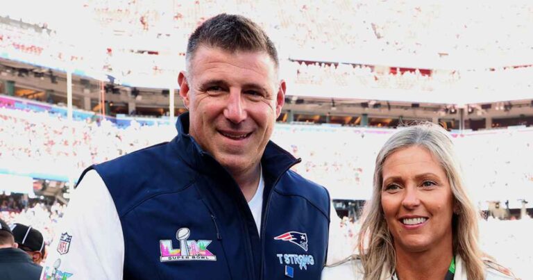 Mike Vrabel and Wife Jen Attend Swift, Kelce Wedding Together