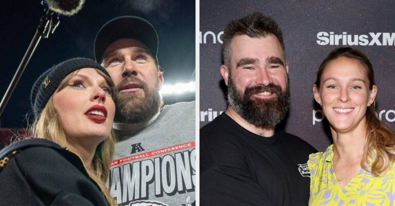Awww, Jason And Kylie Kelce Just Broke Their Silence On Taylor Swift And Travis Kelce’s Wedding
