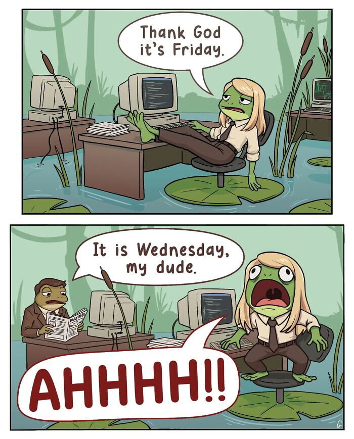Office frog