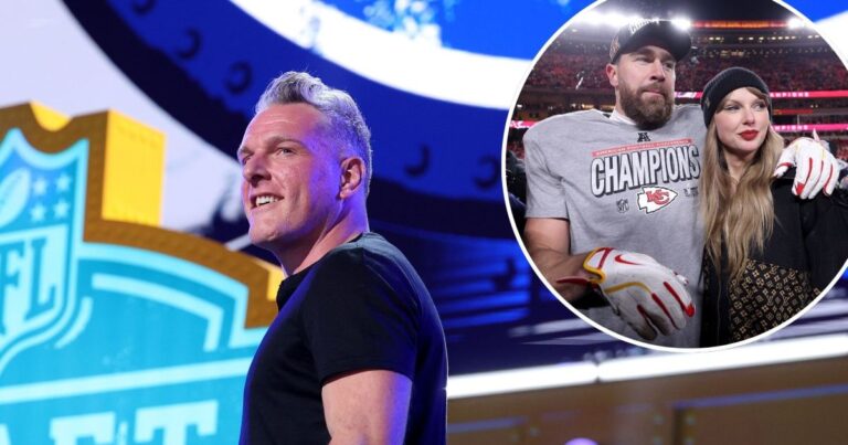 Pat McAfee Shuts Down Critiques of Taylor and Travis’ Wedding