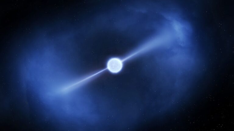 Astronomers discover radio signals coming from rare ‘Blue Eye Pulsar’ after decades of silence