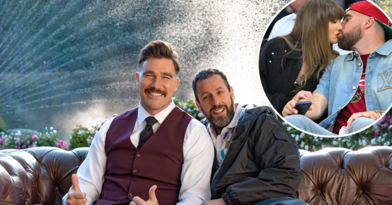 Adam Sandler’s History With Taylor Swift and Travis Kelce
