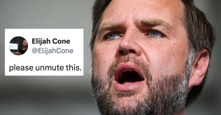 JD Vance’s Latest Attempt At Stand-Up Comedy Is Physically Painful To Watch