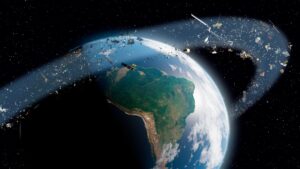 Space junk debris cloud discovered in high-traffic orbit ‘is a potential minefield’ for the costliest satellites