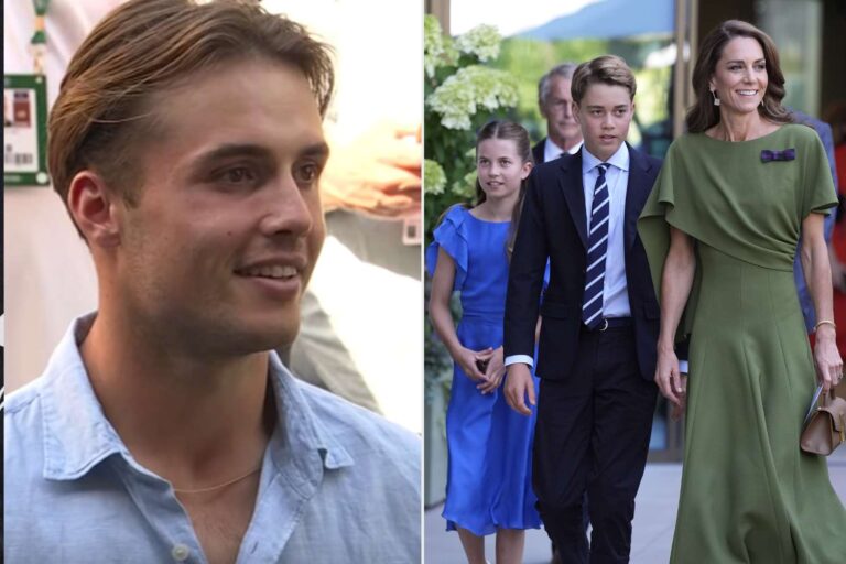 Prince George and Princess Charlotte Offered Tennis Practice with Wimbledon Star Alongside Kate Middleton