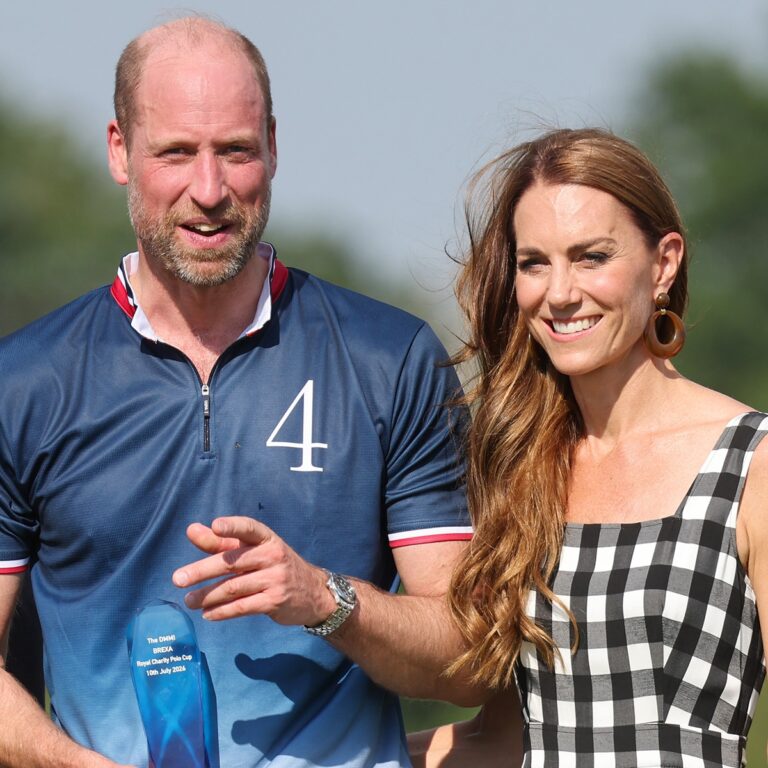 Kate Middleton, Prince William Kiss, Show PDA at Royal Charity Polo Cup