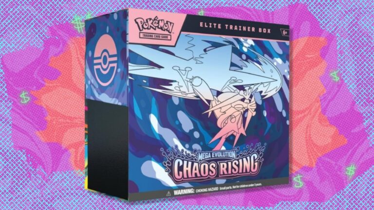 Best Pokémon TCG Deal: Chaos Rising ETB gets hit with a mega 34% Amazon price drop.