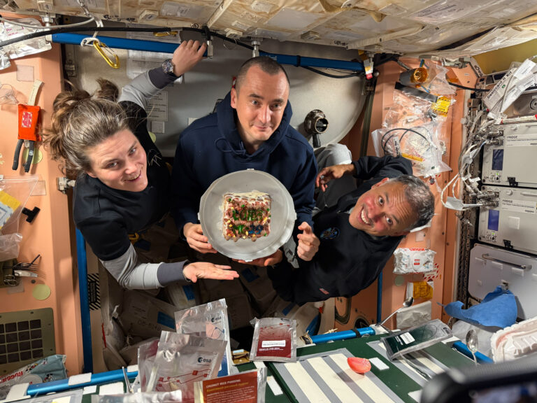 New Crew Members Welcomed to International Space Station