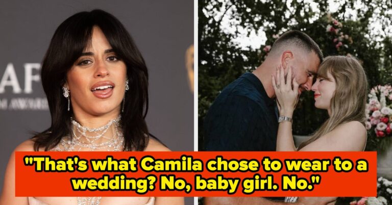 "Who Wears A Naked Dress To A Wedding": Camila Cabello's See-Through Look At Taylor Swift's Wedding Is Getting Attention Because, Well, Just Take A Look