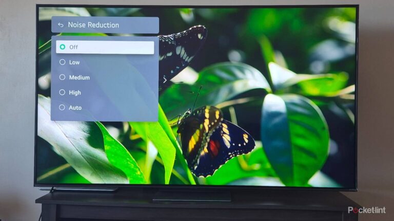 Noise reduction is one of the worst things you can enable on your TV