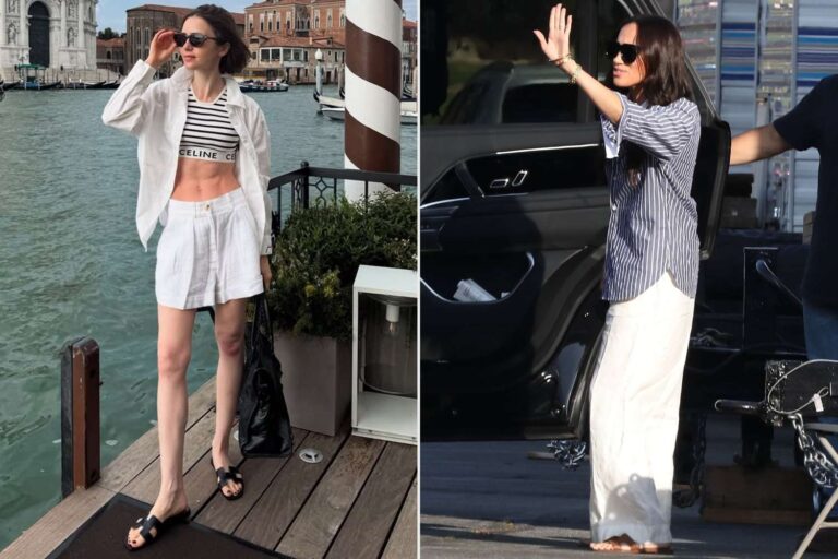 Lily Collins’ and Meghan Markle’s Sandals Resemble a $900 Designer Pair — This Fast-Selling ‘Lookalike’ Is 93% Less