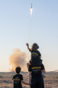 Anil Menon Launches to Space Station