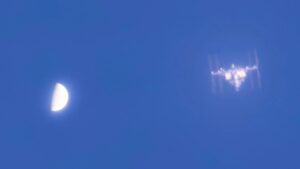 ISS meets Venus in incredible daylight photo photo of the day for July 28, 2026