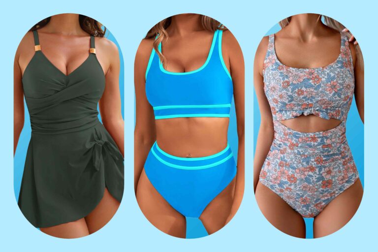 I’m Replacing My Worn-Out Swimwear with These Supportive One-Pieces and Bikinis — and They're All Under $40