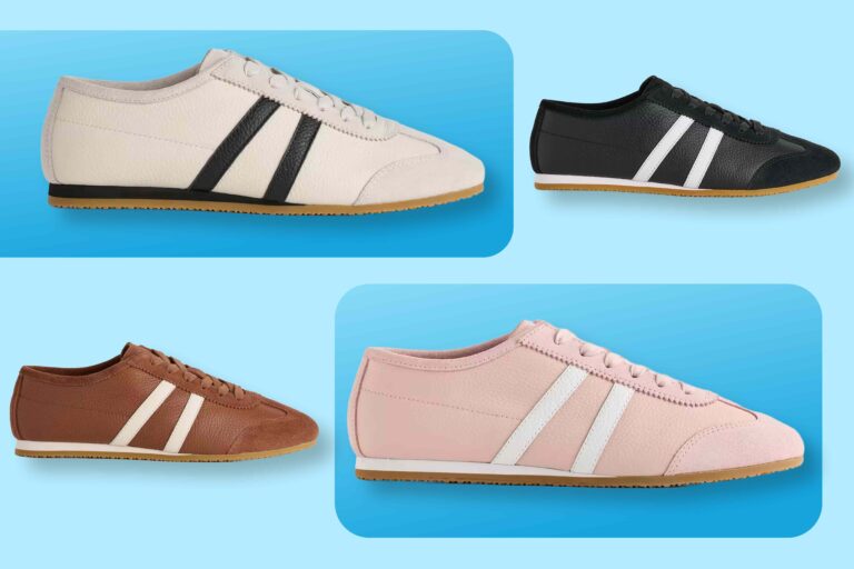 These Sleek Low-Top Sneakers Are So Comfortable and Supportive, Shoppers 'Walk Around All Day' in Them Pain Free