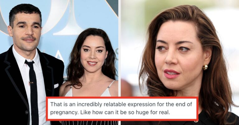 Aubrey Plaza Showed What Her Body Looks Like As She Nears Her Pregnancy Due Date, And Moms Everywhere Feel So Seen