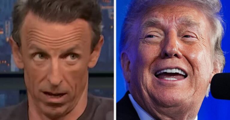 "Are You Drunk, Bro?" Seth Meyers Brilliantly Roasted Trump's Rambling Election Conspiracy Theory Speech