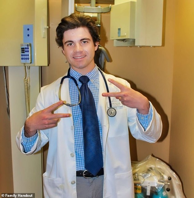 Dystopian new details of how Connecticut dental student, 26, died in ICU after allegedly being treated by doctor on a SCREEN
