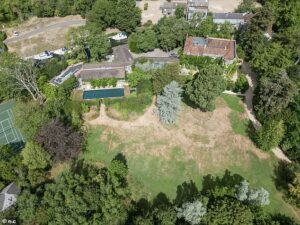 Green with envy? How millionaires and celebs’ pristine gardens are faring against England’s severe drought – from dust bowl to oasis