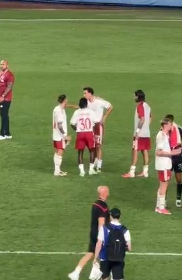 Higher intensity, a more hands-on approach and chats with his stars: How Andoni Iraola’s training sessions have injected a new lease of life into Liverpool – as Dominik Szoboszlai and Curtis Jones show they are best of friends again after bust-up