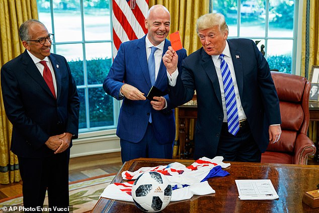 Under-fire Gianni Infantino gets backing from Asian nations following UEFA’s charge to depose president after his disastrous money-making plan