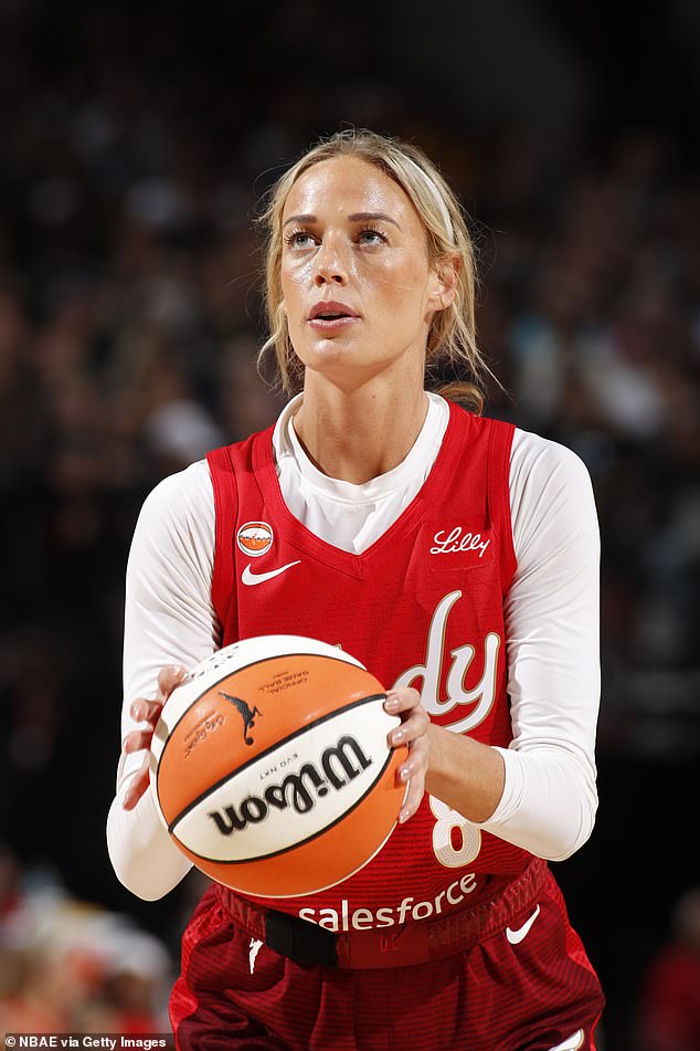 Sophie Cunningham is booed in Portland over trans comments as WNBA star hits back by calling critics ‘losers’