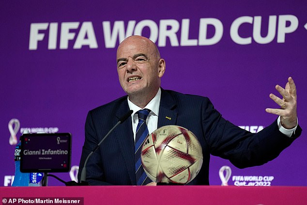 UEFA declares loss of confidence in Gianni Infantino’s FIFA presidency: Pressure mounts on under-fire boss after disastrous World Cup plot as football chiefs look to overthrow him