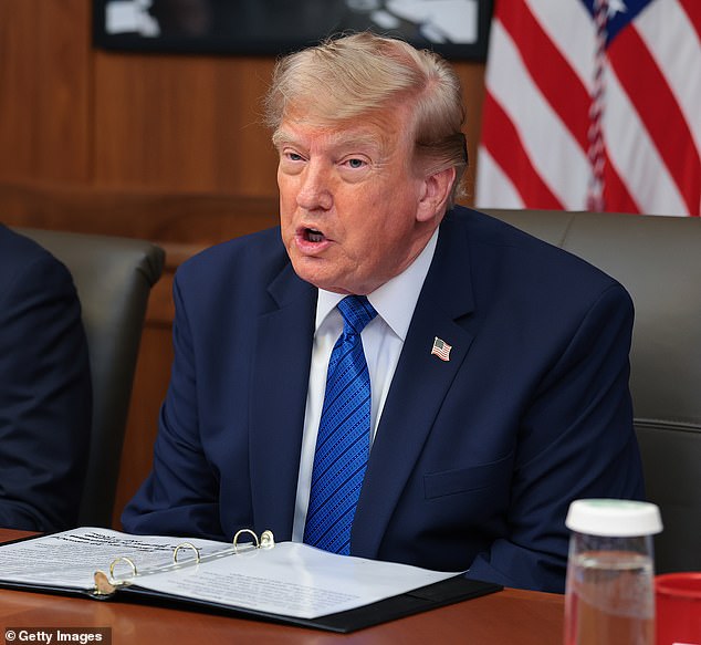 Trump blasts ally Jeanine Pirro’s decision to drop Reflecting Pool vandalism case as he disputes DoJ findings