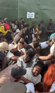 People injured and ‘carried out on stretchers’ after ‘stampede’ at family-friendly London festival when ‘too many people’ turned up