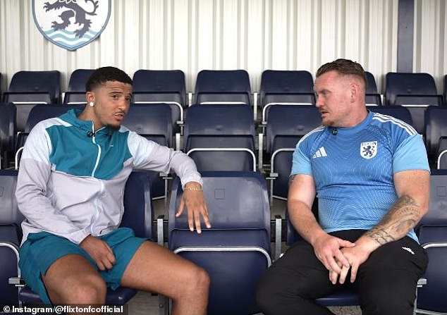 Non-league club confirm ‘humble and generous’ Jadon Sancho trained at their ground – just three miles from Man United’s Carrington training base – as £73m star awaits his next move after leaving Old Trafford as a free agent