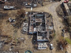 Firefighters ‘abandoned French village to wildfires so they could save millionaires’ homes’