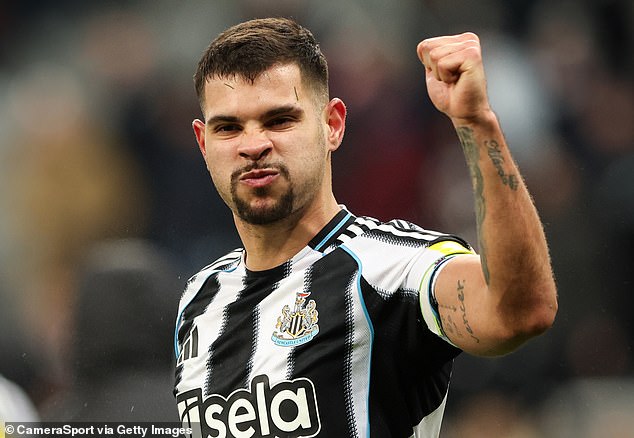 Bruno Guimaraes jets in to join Newcastle in La Manga, Man United willing to let Chido Obi Martin out on loan… and clubs line up for Everton midfielder Tim Iroegbunam: WINDOW WATCH