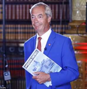 Farage claims Reform would stop small boats crisis ‘in a fortnight’ as he unveils ‘Operation Fortress’ plan to use the Royal Navy to return Channel migrants to France