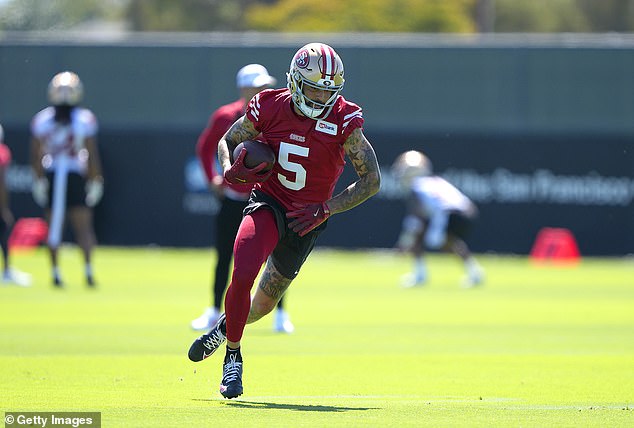 49ers substation conspiracy theories burst back into life after latest injury to star man… as new video shows power lines directly behind practice field