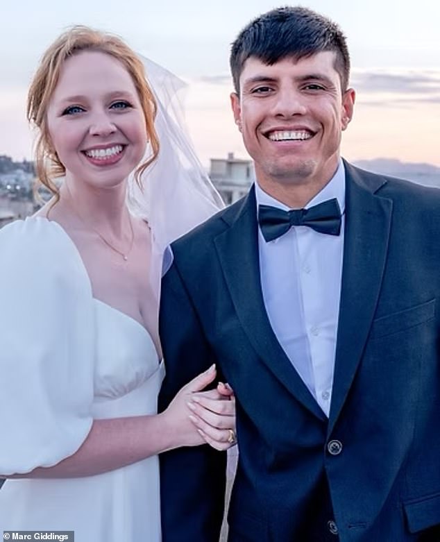Family of US Christian who married ‘killer’ Afghan small-boat migrant in Greece speak out as police reveal ‘confrontation’ that led to suitcase murder