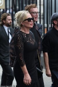 The Commitments star Angeline Ball, Bono and Steve Coogan lead arrivals for the funeral of Glen Hansard in Dublin after musician died in motorbike crash