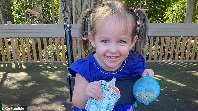 Adorable girl, 3, suffocated by her toy kitchen in babysitter’s home… as distraught mother shares grief that will break America’s heart