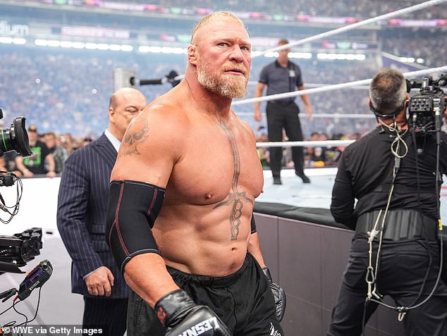 WWE legend Brock Lesnar, 49, announces retirement as SummerSlam loss marks end of 26-year career