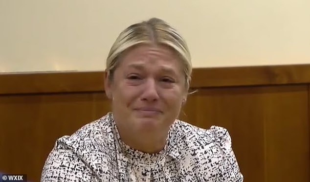 Female cop sobs as she defends letting family WHIP handcuffed 15-year-old boy in bid ‘to teach him a lesson’